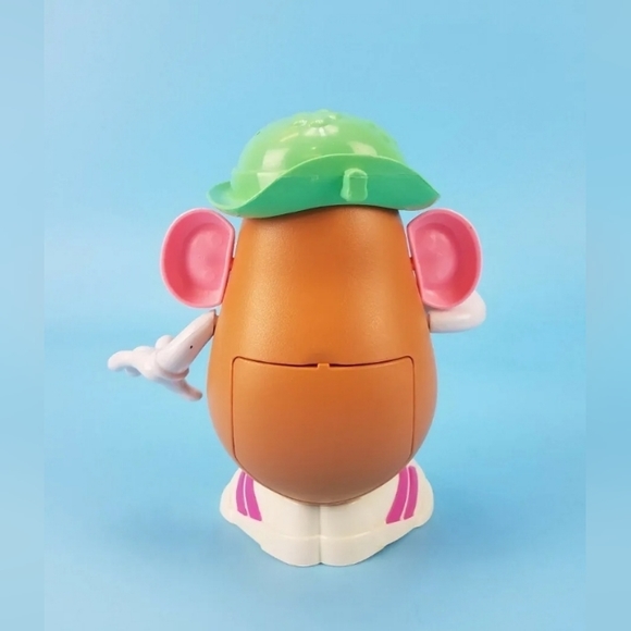 Playskool Mr. Mrs. Potato Head 10 Pc Set 7" Pink Purple Green VG - Picture 10 of 12